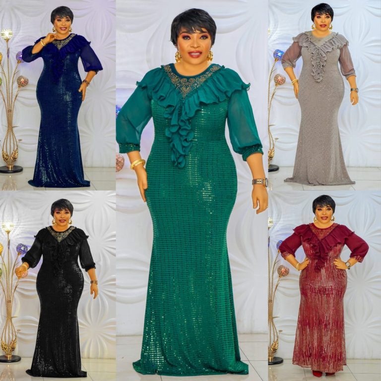 95986Luxury 2 in1 complete outfit available in picture colour only M-3XL is a lovely.